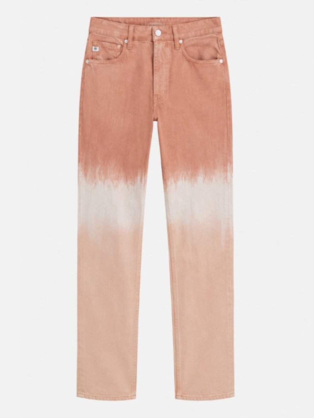 [NWT] AG - Alexxis High-Rise Slim Jeans, Pink/Peach Ombre; Size 29 (Women's)